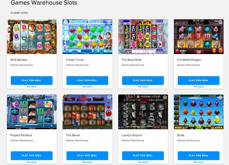 Games Warehouse Software